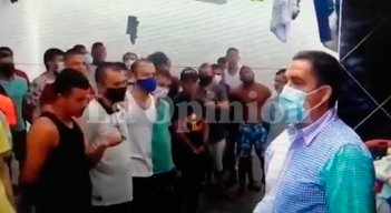 Juan Carlos Prada, director de la Penitenciaría, visitó el patio 12 en la mañana de ayer.