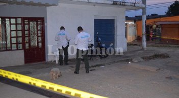 En este punto del barrio Palmeras (parte alta) ocurrió el hecho violento que dejó a Édgar Ospina herido.