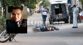 El cadáver de José Israel Parra González quedó tendido en la esquina de su casa, en la carrera 6 con calle 18 del barrio Senderos.
