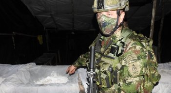 El Ejército se incautó de 644 kilos de cocaína y 214 de pasta base de coca.