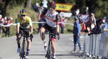 Tadej Pogacar ciclista de Eslovenia.