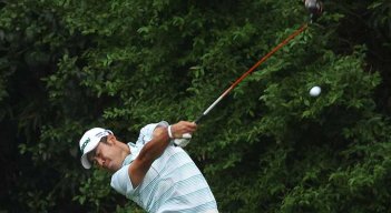 Hideki Matsuyama golfista japonés que participa en el Masters de Augusta
