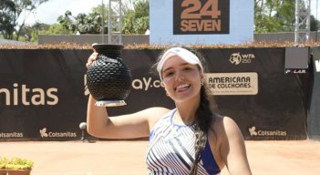 María Camila Osorio Serrano, campeona de la Copa Colsanitas