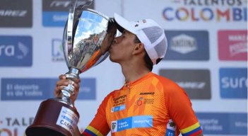 Jesús David Peña, bicampeón de la Vuelta de la Juventud Colombiana.