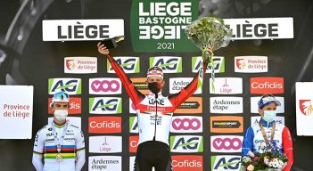 Tadej Pogacar, ciclista esloveno del equipo AUE-Emirates 
