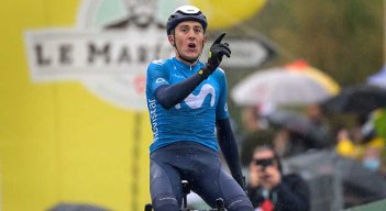 Marc Soler, ciclista español, del equipo Movistar
