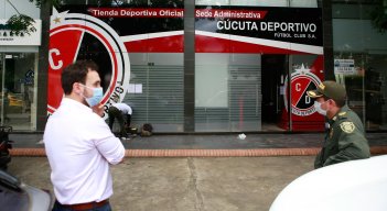 Oscar Montes Ararat solicitó en octubre el registro de la marca del Cúcuta Deportivo. 