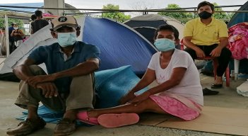 Migración masiva de venezolanos por cuenta de enfrentamientos entre disidencias de las Farc y Guardia Bolivarian. 