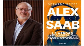 El libro de Gerardo Reyes explora el rol de Saab con las exportaciones ficticias o Cadivi, con la adjudicación de contratos de vivienda en Venezula, con los famosos Clap y con la operación del oro venezolano. / Cortesía