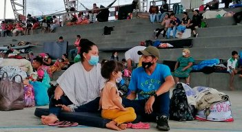Desplazados de Apure en Colombia.