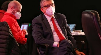 El expresidente y jefe de la colectividad, César Gaviria, aseguró que en primer lugar se está hablando de una reforma tributaria sin que el gobierno haya presentado “ni una sola letra”./FOTO: Colprensa