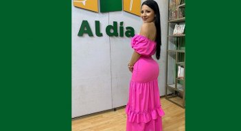 Jennifer Giraldo va al gimnasio diariamente y así cuida  su cuerpo.