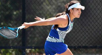María Camila Osorio Serrano en el torneo de Charleston WTA 250.