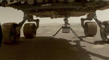 La nave llegó a Marte hace un mes. / Foto: AFP