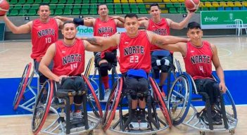 Norte logró el subcampeonato en Torneo Nacional Interclubes de Baloncesto en silla de ruedas.