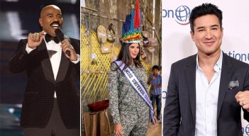 Harvey es muy recordado por la equivocación que tuvo con Colombia al elegirlo ganador. Laura Olascuaga representa a Miss Colombia  y empezó a sonar entre las favoritas. El actor Mario López será uno de los animadores del concurso. / Foto: Internet
