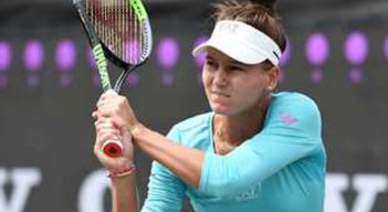 Kudermetova, 38 del ranking mundial, superó a Kovinic, número 91, por 6-4 y 6-2 en una hora y 36 minutos de juego./FOTO: Tomada de internet