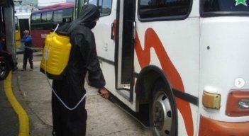 Las líneas de transporte laboran apegadas a todas las medidas de bioseguridad establecidas por las autoridades.