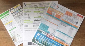 recibos de servicios