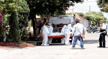 El cadáver de Wilson Reyes Barrientos fue descubierto la mañana de ayer.