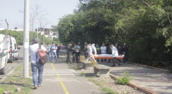 El cadáver de Alid José Beaujon Vlacio fue hallado la mañana de ayer.