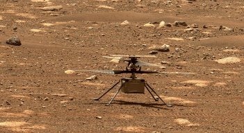 Ingeunity ya está desplegado en Marte. / Foto: AFP