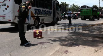 El hecho ocurrió en en la calle 32 con avenida 7, del barrio Virgilio Barco.