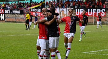 Cúcuta Deportivo regresó a las canchas en un juego amistoso disputado en Chinácota. 