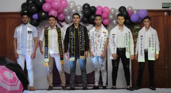 José Sanabria, Duvan Quintero, Yoel Alfredo Páez, Deiler Melo León, Pedro José Dueñez y Lenis Sánchez. / Foto Cortesía.