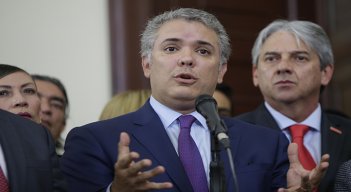 Iván Duque, presidente de Colombia.