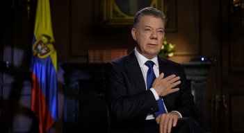 El expresidente Juan Manuel Santos se refirió a la situación que vive el país. /Foto Archivo Colprensa