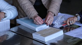 Jornada de votaciones en el 2022.