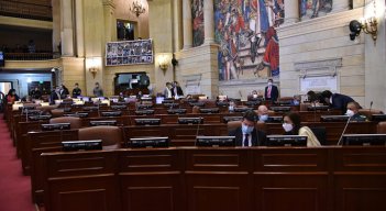 Moción de censura de Diego Molano, ministro de Defensa.