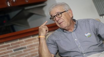 El alcalde Jairo Yáñez implementó ayer un ejercicio de acompañamiento y cultura de paz./ Foto cortesía