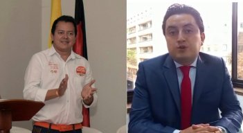 Concejal Arias frente al abogado Andrés Chávez
