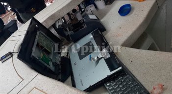 Bala a un establecimiento de apuestas en Ábrego