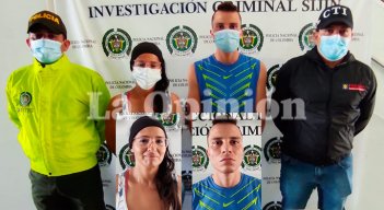 José Alirio Quintero Suárez, ‘Pantera’, y su compañera sentimental Leidy Yurymar Gauta 