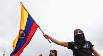 El proyecto reforma tributaria generó protestas en todo el país. / Foto: Colprensa