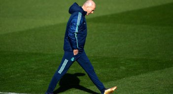 Artífice de nueve títulos en dos años y medio (2016-2018), Zinedine Zidane fue llamado al rescate en marzo de 2019 por el presidente Florentino Pérez para sustituir al argentino Santiago Solari. / Foto: AFP
