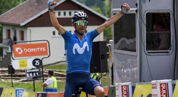 Alejandro Valverde, ciclista español, del Movistar