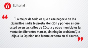 Editorial: Fumando espero...