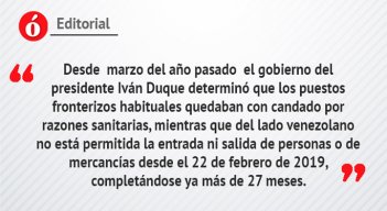 Editorial: Otra vez la frontera