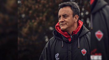Jhon Mario Ramírez, técnico de Patriotas. 