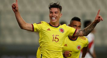 Matheus Uribe, mediocampista de la Tricolor. 