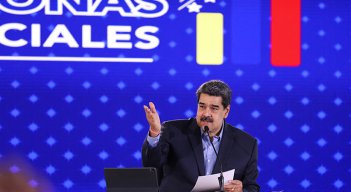 Nicolás Maduro, presidente de Venezuela./Foto Afp
