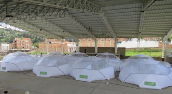 Están estructuradas como sistemas de aislamiento epidemiológico de emergencias. / Cortesía