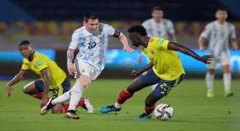 Argentina llegó a 12 puntos en la eliminatoria y escolta al líder Brasil./Foto: AFP