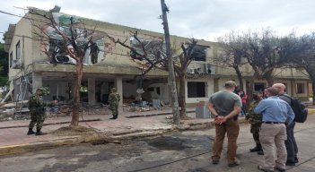 El FBI esta participando en la investigación del carro bomba de la Brigada 30.