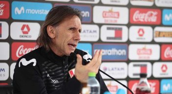 Ricardo Gareca entrenador de Perú