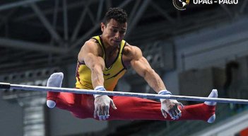 Javier Sandoval una de las figuras de la gimnasia de Norte de Santander